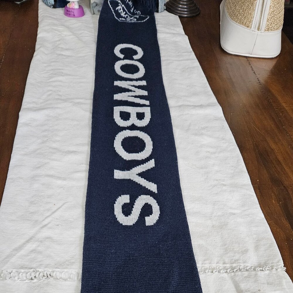 Cowboys Deep Blue Scarf for Fans